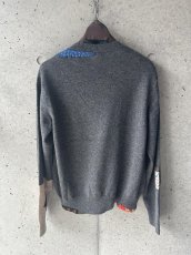 画像5: KHOKI コッキ  Vintage-finished Wool Knit Pullover  (5)