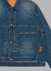 画像3: ALWAYS OUT OF STOCK DENIM JACKET TYPE 001-LIGHT INDIGO (3)
