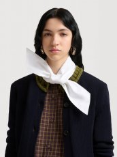 画像5: MARNI  ディープブルー ウールブレンド コントラストトリム カーディガン (5)