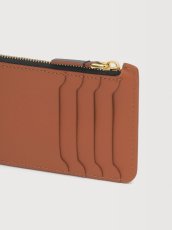 画像4: MARNI ブラウン、ブラック＆グレー レザー Trunkジップカードホルダー (4)