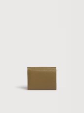 画像2: MARNI ブラウン レザー Marni Mending 三つ折りウォレット (2)