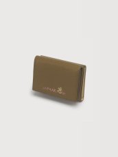 画像3: MARNI ブラウン レザー Marni Mending 三つ折りウォレット (3)