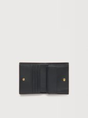 画像3: MARNI ブラウン、ブラック＆グレー レザー 二つ折りウォレット (3)