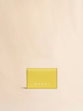画像1: MARNI イエロー ビジネスカードケース (1)
