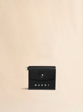 画像1: MARNI ブラック ミニウォレット (1)