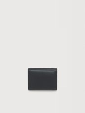 画像2: MARNI ブラック サフィアーノレザー製三つ折りウォレット (2)