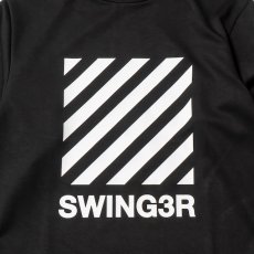 画像4: THE SWINGGGR　DIAGONAL LINE MOCK NECK L/TEE (4)