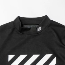 画像3: THE SWINGGGR　DIAGONAL LINE MOCK NECK L/TEE (3)