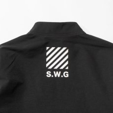画像8: THE SWINGGGR　STRETCH NYLON STAND ZIP TOP (8)