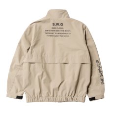 画像2: THE SWINGGGR　NYLON TRACK JACKET (2)