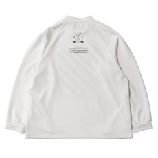 画像2: THE SWINGGGR　DIAGONAL LINE MOCK NECK L/TEE (2)