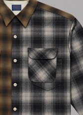 画像3: ALWAYS OUT OF STOCK　AOOS X PENDLETON OPEN COLLAR CHECKED SHIRT (3)