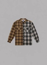 画像1: ALWAYS OUT OF STOCK　AOOS X PENDLETON OPEN COLLAR CHECKED SHIRT (1)