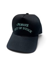 画像1: ALWAYS OUT OF STOCK　『WONDERCUBE限定』 BASIC LOGO CAP  (1)
