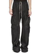 画像1: DRKSHDW FW26 TOWER DOUBLE CARGO JUMBO BELAS IN BLACK WAX (1)