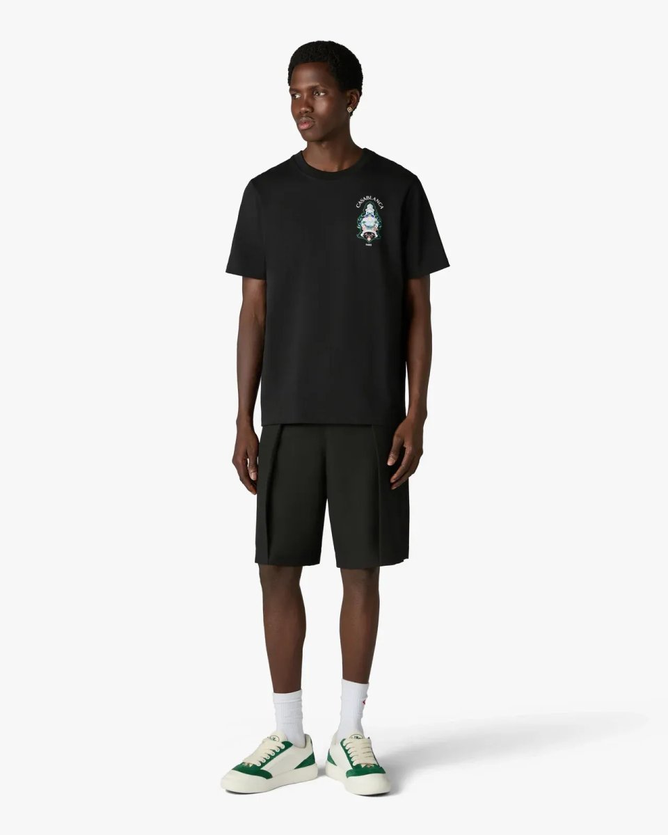画像4: CASABLANCA   Hotel Emblem Short Sleeve T‑Shirt (4)