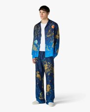画像7: CASABLANCA　Blue Astrology Long Sleeve Silk Shirt (7)