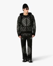 画像5: CASABLANCA   Black Carpet Mohair Trousers (5)
