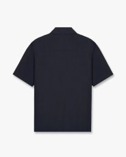 画像2: CASABLANCA　Dark Grey Phantasmagoria Embroidered Short Sleeve Shirt (2)