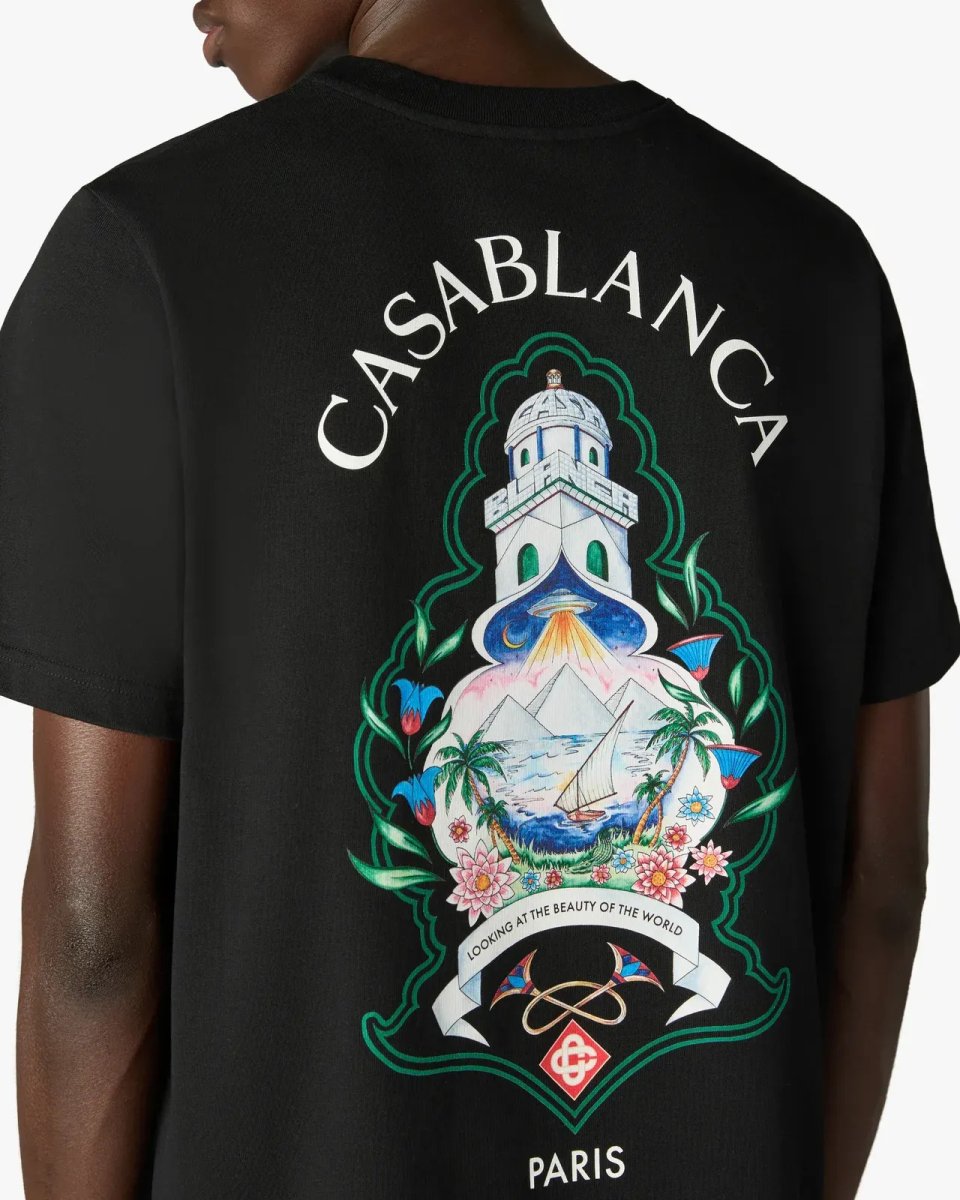 画像3: CASABLANCA   Hotel Emblem Short Sleeve T‑Shirt (3)