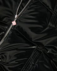 画像3: CASABLANCA   Black Lacquered Nylon Puffer Down Jacket (3)