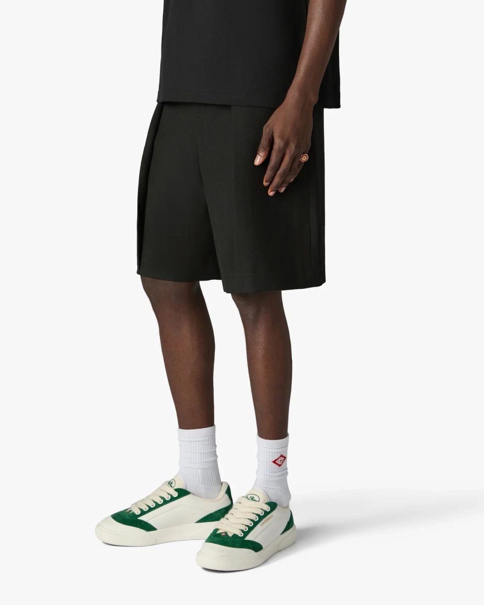画像4: CASABLANCA　Men's White & Green Del Mar Sneaker (4)