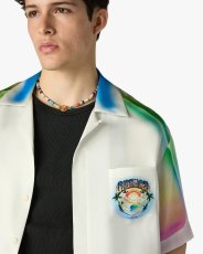 画像4: CASABLANCA　Multicolour Airspray Short Sleeve Silk Shirt (4)