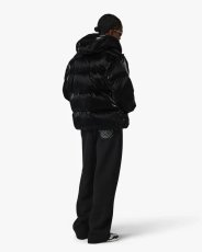 画像6: CASABLANCA   Black Lacquered Nylon Puffer Down Jacket (6)