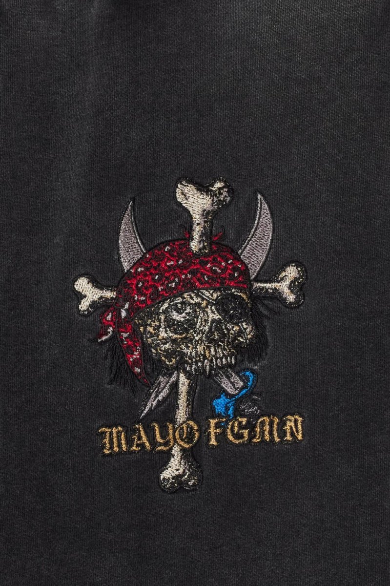 画像3: MAYO　BANDANA SKULL EMBROIDERY SWEAT PANTS (3)