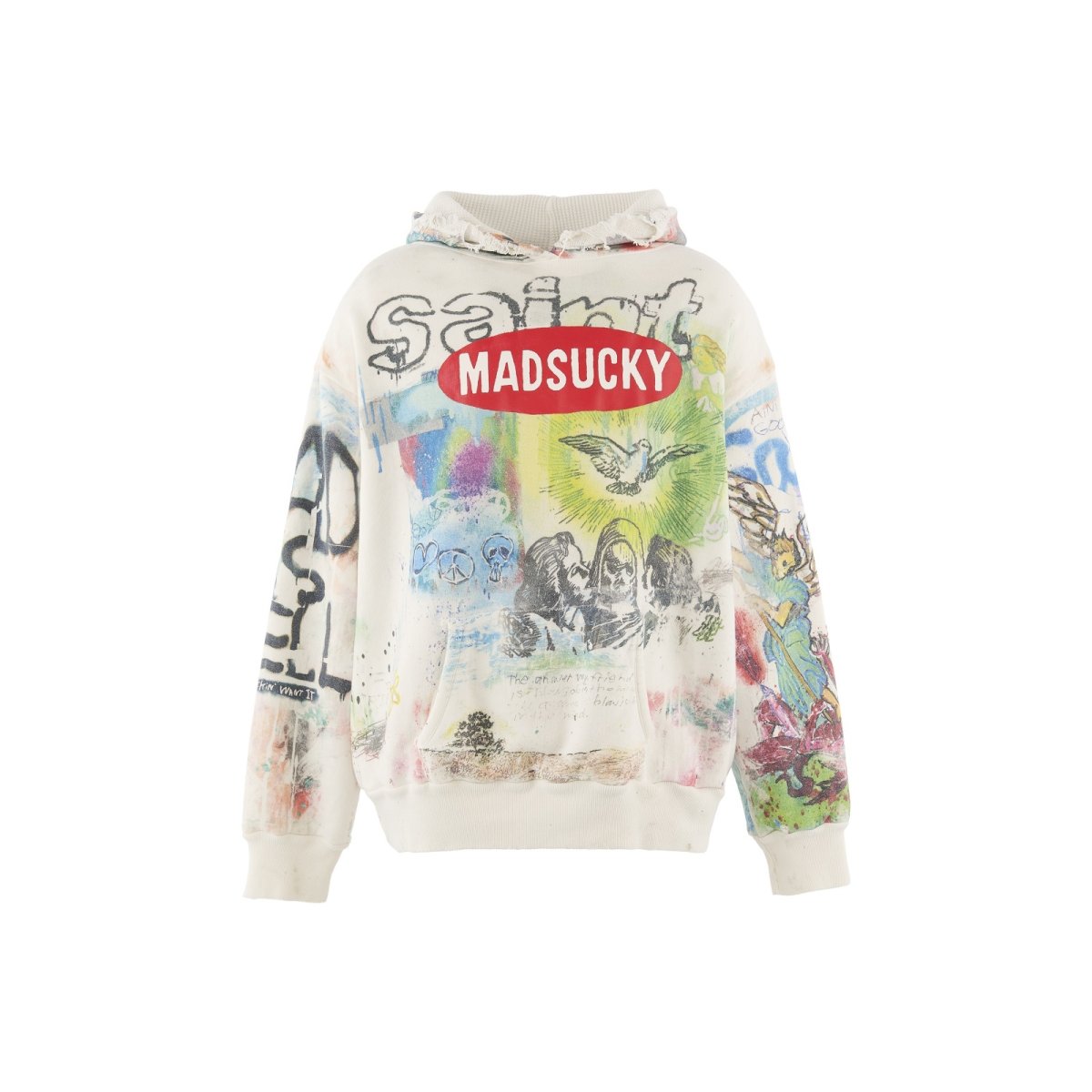 画像1: SAINT Mxxxxxx × MADSAKI MDS_DBL FACE HOODIE/MADSUCKY (1)
