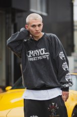 画像4: MAYO　BANDANA SKULL EMBROIDERY CREW NECK SWEAT (4)