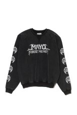 画像2: MAYO　BANDANA SKULL EMBROIDERY CREW NECK SWEAT (2)