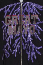 画像3: MAYO　GREAT MAYO THUNDER EMBROIDERY ZIP UP HOODIE (3)