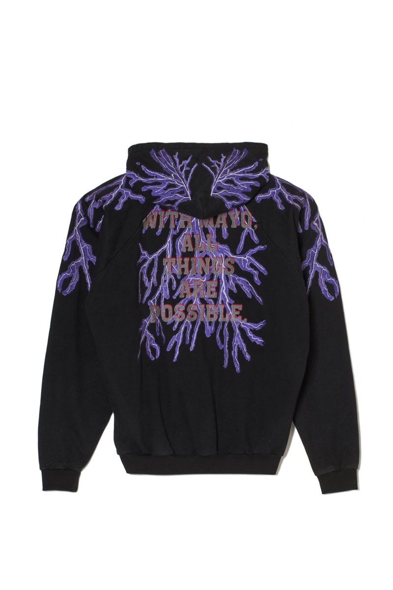 画像2: MAYO　GREAT MAYO THUNDER EMBROIDERY ZIP UP HOODIE (2)
