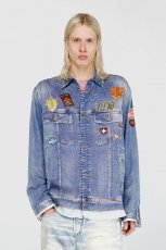 画像1: DIESEL プリントシャツ (1)