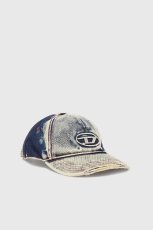 画像1: DIESEL キャップ デニム ロゴ (1)