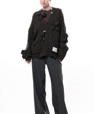画像8: "PINK HOUSE x MMY" Bear Motif Knit Cardigan (8)