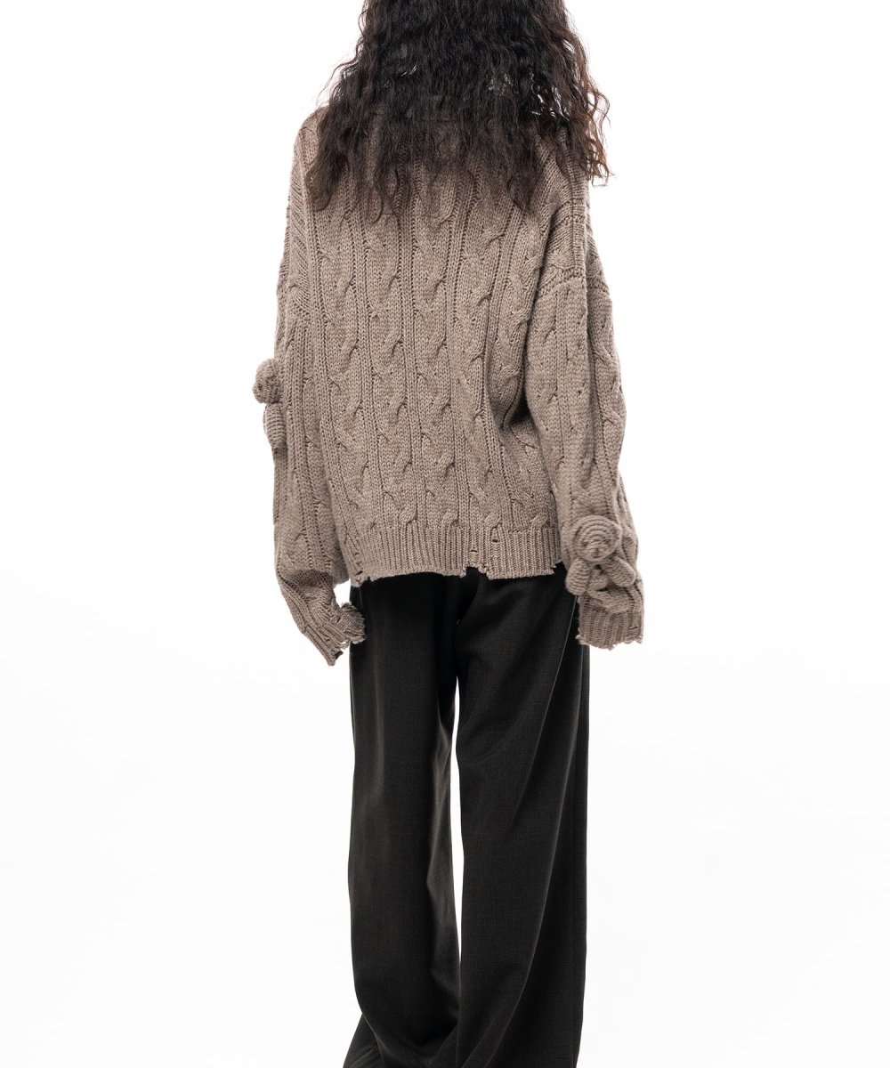 画像11: "PINK HOUSE x MMY" Bear Motif Knit Cardigan (11)