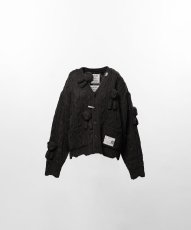 画像1: "PINK HOUSE x MMY" Bear Motif Knit Cardigan (1)