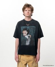 画像4: Betty Boop™ × KAMIYA "I’m coming out" Distressed T-shirt (4)