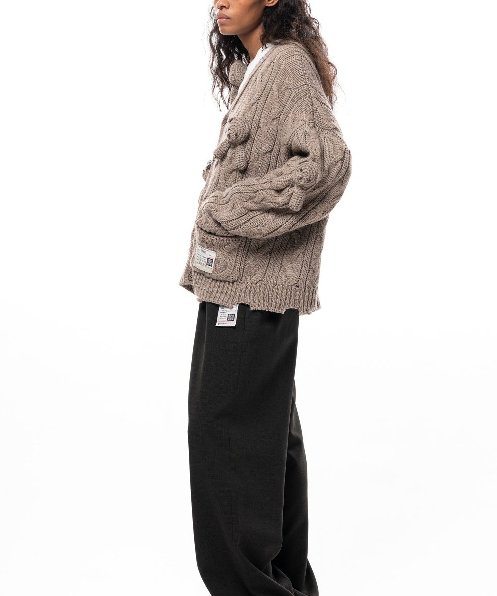 画像10: "PINK HOUSE x MMY" Bear Motif Knit Cardigan (10)
