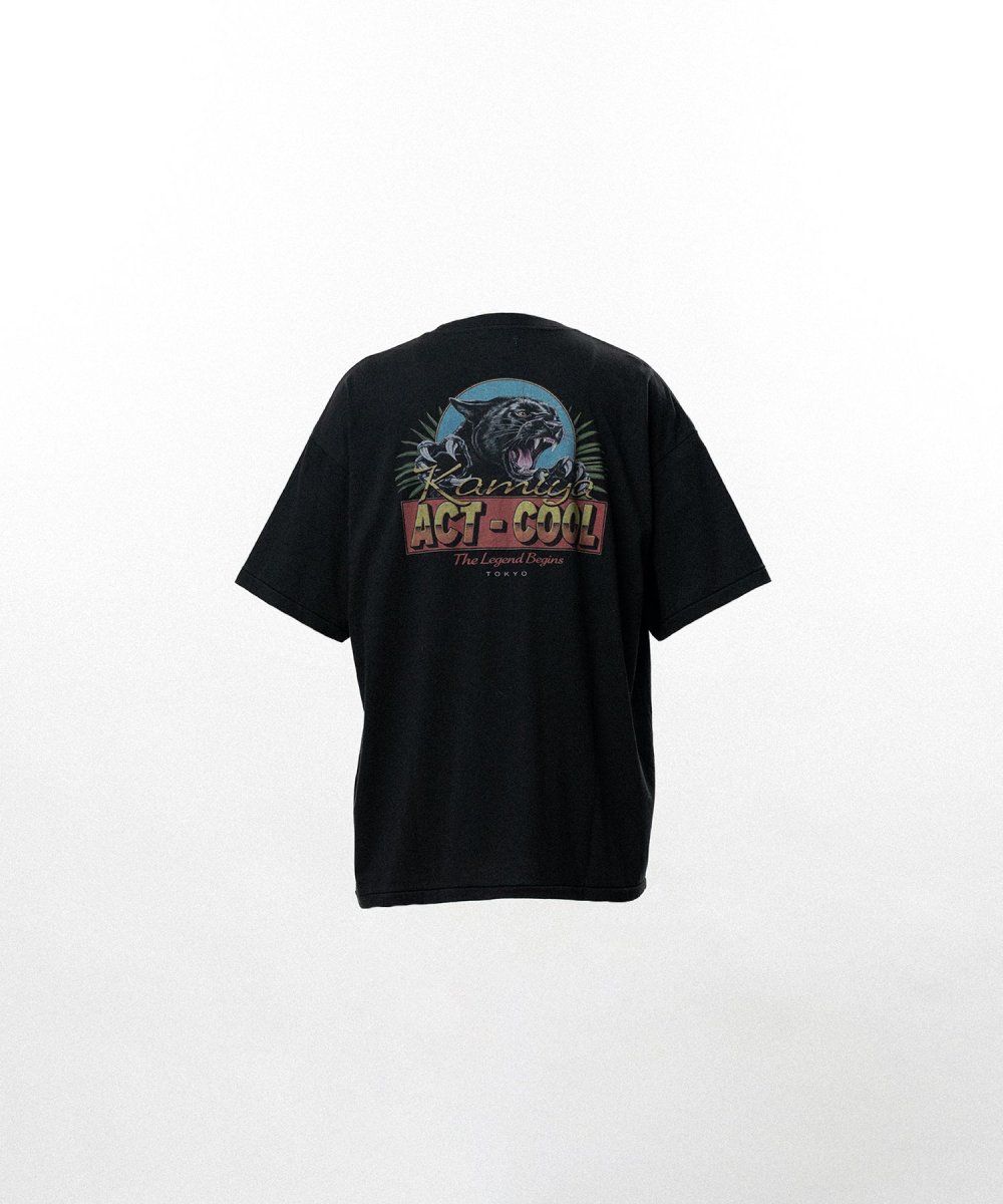 画像1: KAMIYA "ACT-COOL Panther" T-shirt (1)