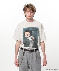 画像4: Betty Boop™ × KAMIYA "I’m coming out" Distressed T-shirt (4)