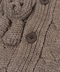 画像5: "PINK HOUSE x MMY" Bear Motif Knit Cardigan (5)