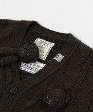 画像3: "PINK HOUSE x MMY" Bear Motif Knit Cardigan (3)