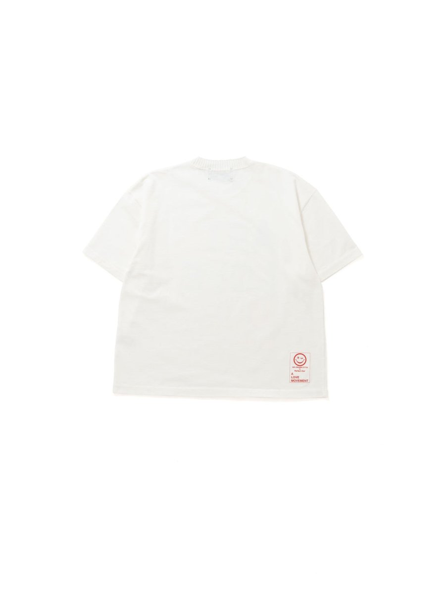 画像2: 【Perfect ribs®︎×A LOVE MOVEMENT】ART LOVE MUSIC / Basic Short Sleeve T Shirts (2)