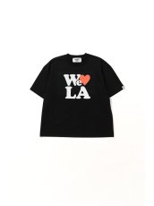 画像1: 【Perfect ribs®︎×A LOVE MOVEMENT】W♥ LA / Basic Short Sleeve T Shirts (1)