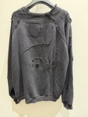 画像2: BASKETCASE GALLERY  Damage Sweatshirt (2)