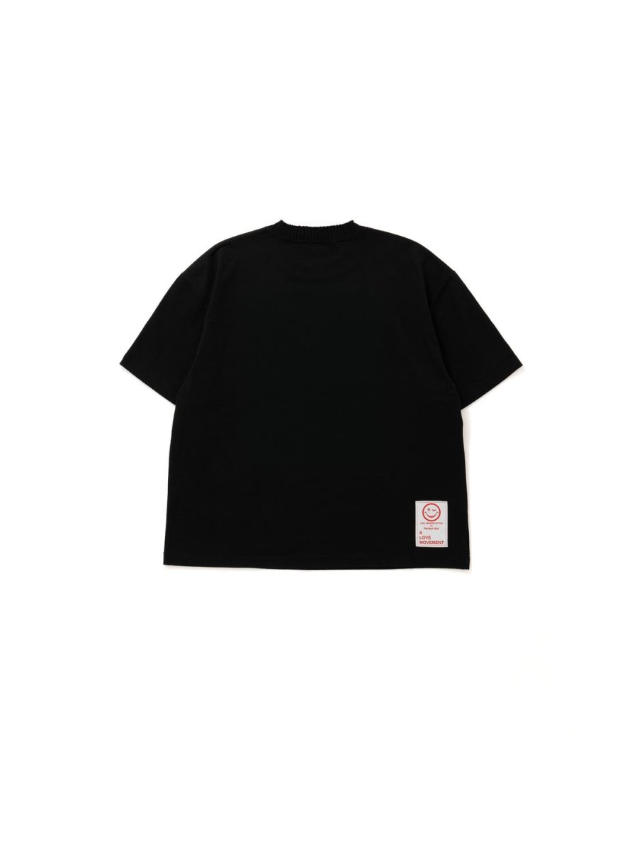 画像2: 【Perfect ribs®︎×A LOVE MOVEMENT】W♥ LA / Basic Short Sleeve T Shirts (2)