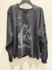 画像1: BASKETCASE GALLERY  Damage Sweatshirt (1)
